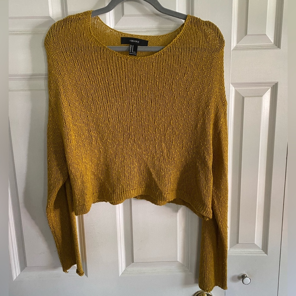 Forever 21 Cropped Sweater
